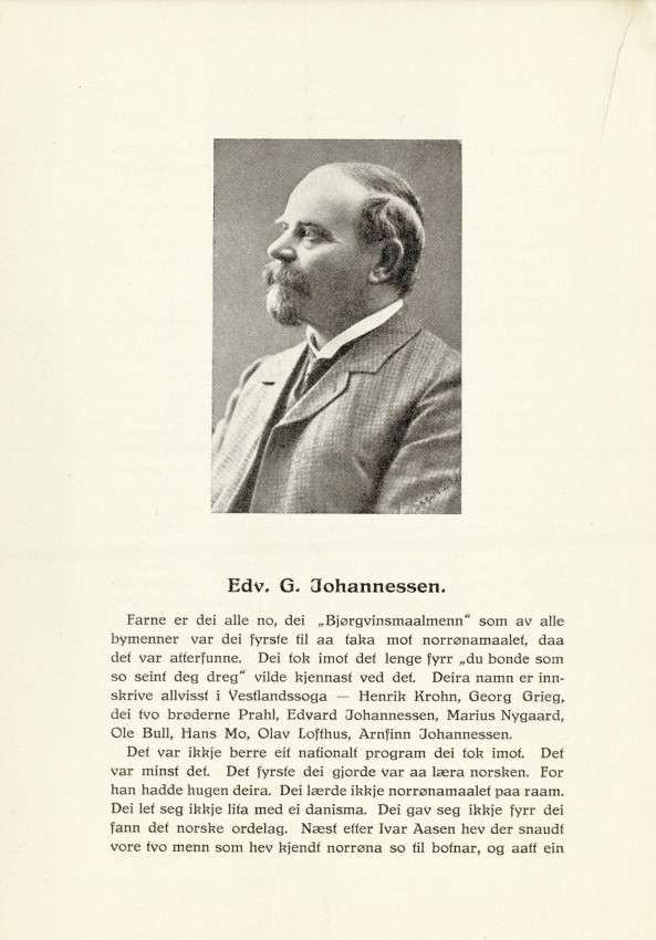 Norsk aarbok. 1922 Vol. 3 - Edvard G. Johannessen