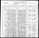 1900 års federala folkräkning i USA för Ole H Peterson, Pennsylvania, Clarion, Perry, District 0019.